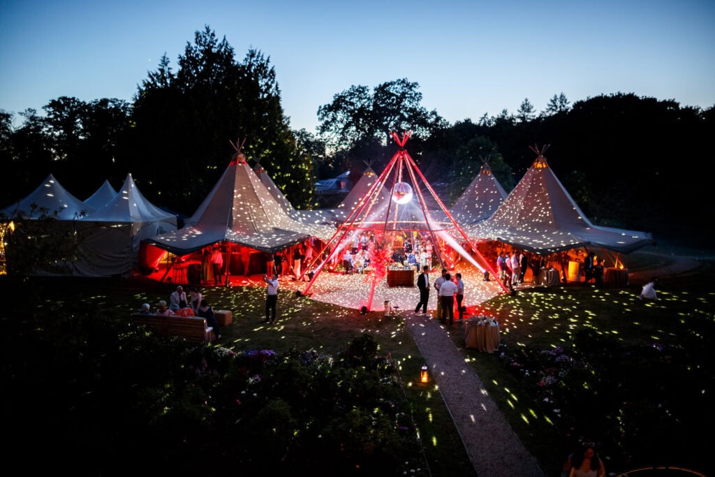 tipi wedding